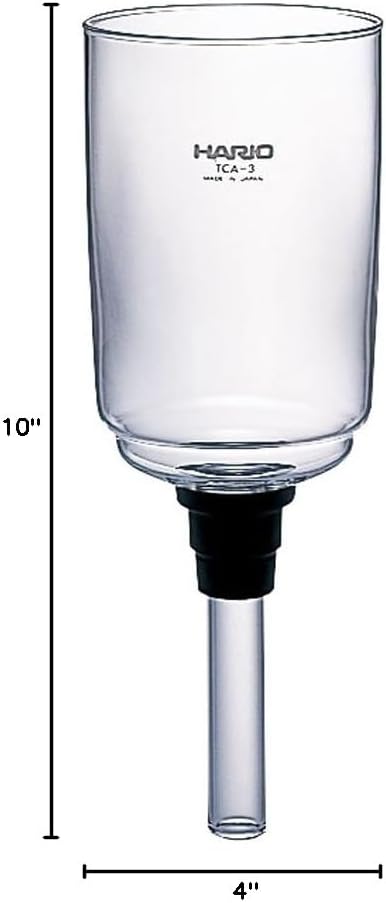 HARIO Upper Bowl for Coffee Syphon TCA-3, 3 Cup
