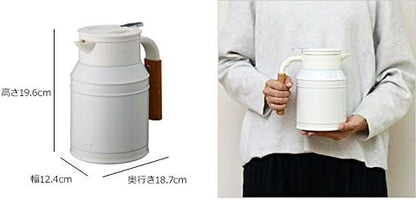 DOSHISHA DMTK1.0IV Tabletop Pot Mosh Tank 3.3 gal (1.0 L) Ivory