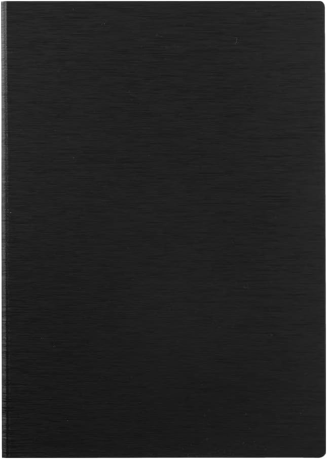 Midori Flat Diary, 2024, A4, Monthly, Black, 22281006 (Begins October 2023)