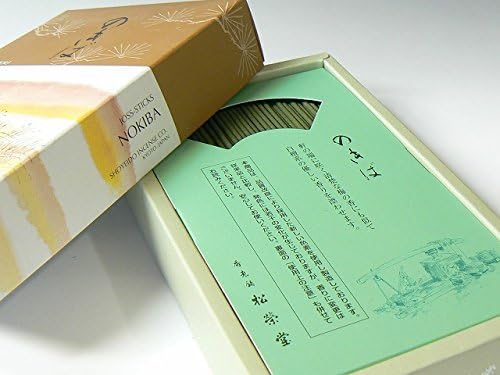 SHOYEIDO Moss Garden Incense Nokiba (500 Sticks)