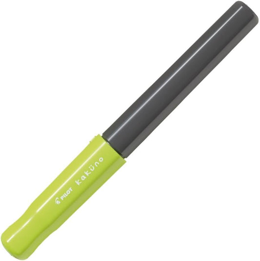 PILOT Kakuno Fountain Pen of Biginners, Fine Nib, Light Green Body (FKA-1SR-LGF)