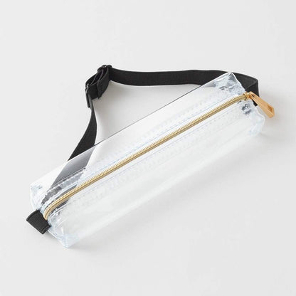 Midori 41469006 Pen Case, Bookband Pen Case, For B6 to A5, Transparent