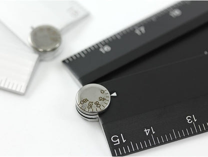 Midori Multi Aluminium Ruler 30cm Silver (42253006)