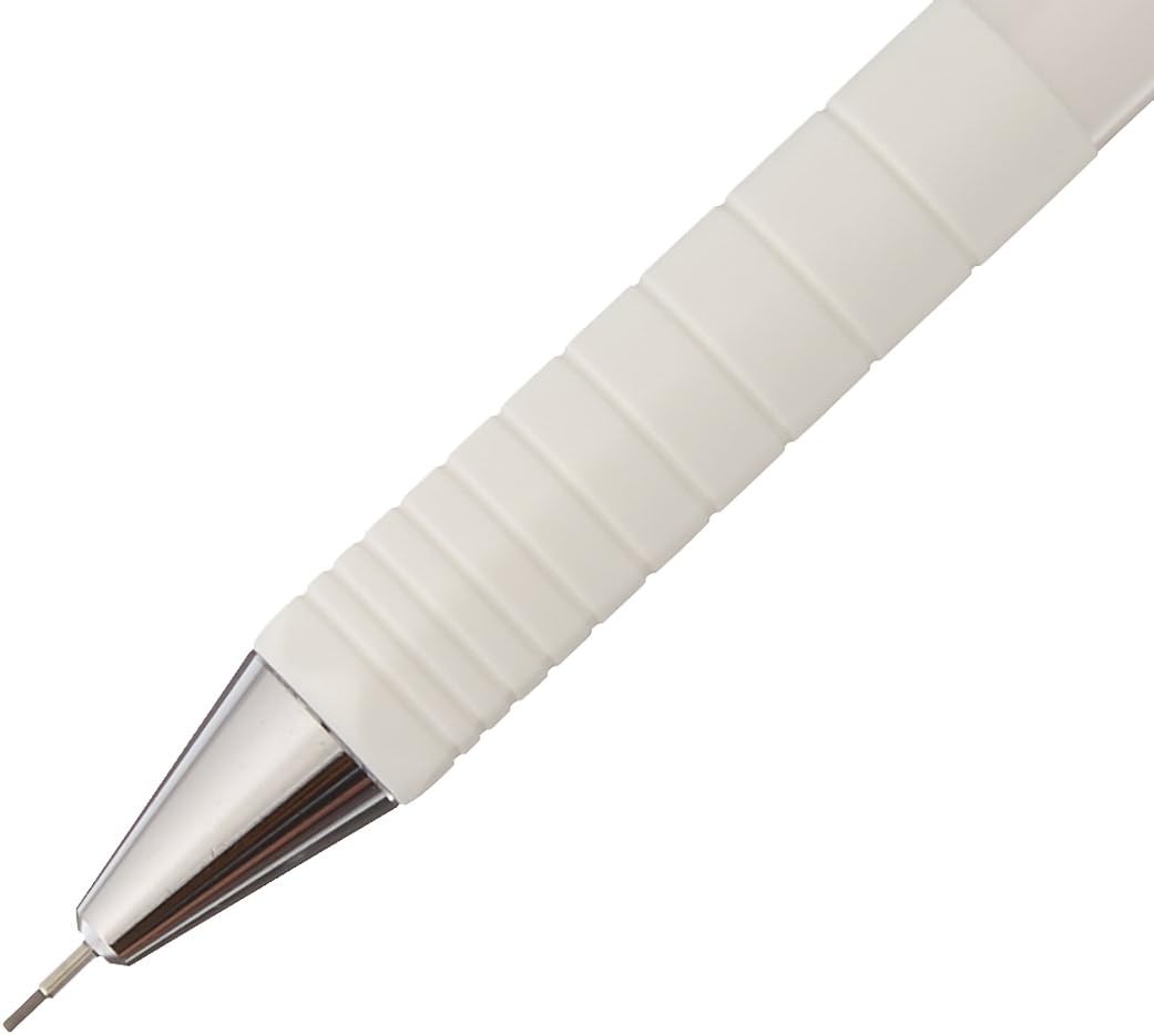 KOKUYO Mechanical Pencil, Enpitsu Sharp Type S, 0.7mm, White (PS-P202W-1P)