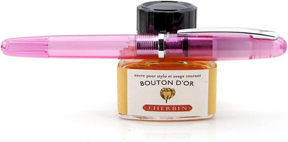 PLATINUM Fountain Pen Balance Crystal Rose Medium Point PGB-3000A#74-3, alternate view