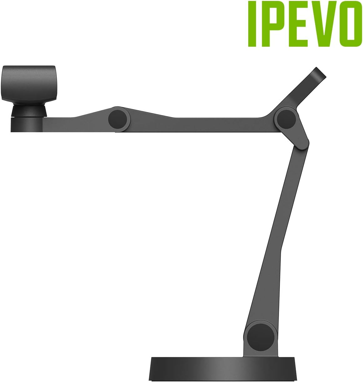 IPEVO Uplift Multi-Angle Arm for Smartphones, Multi-Jointed Phone Holder for Visual Communication and Presentations, Small Footprint Smartphone Stand for Remote Work and Distance Learning.
