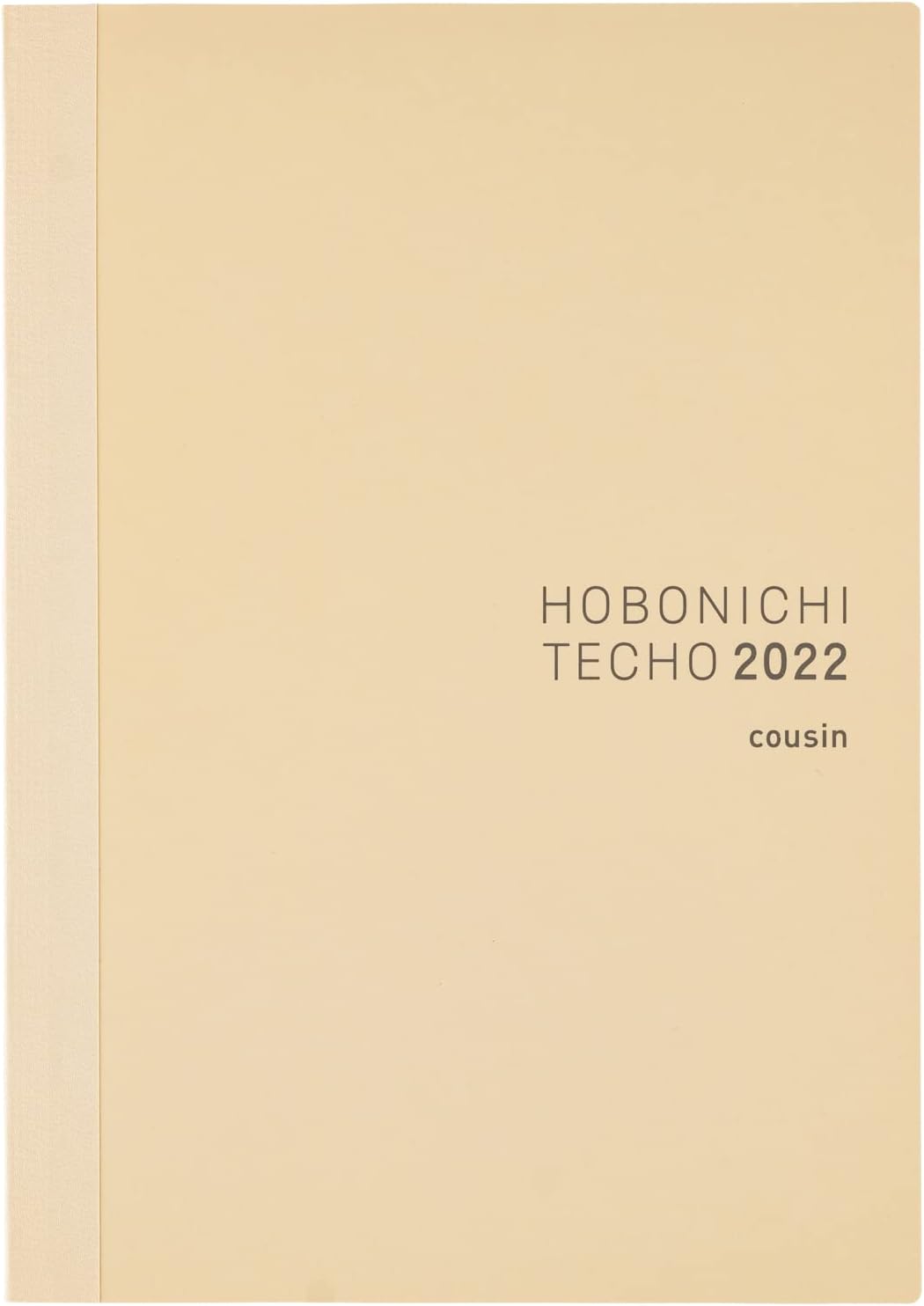 Hobonichi Techo Cousin Book [Japanese/A5/January 2022 Start/Monday Start]