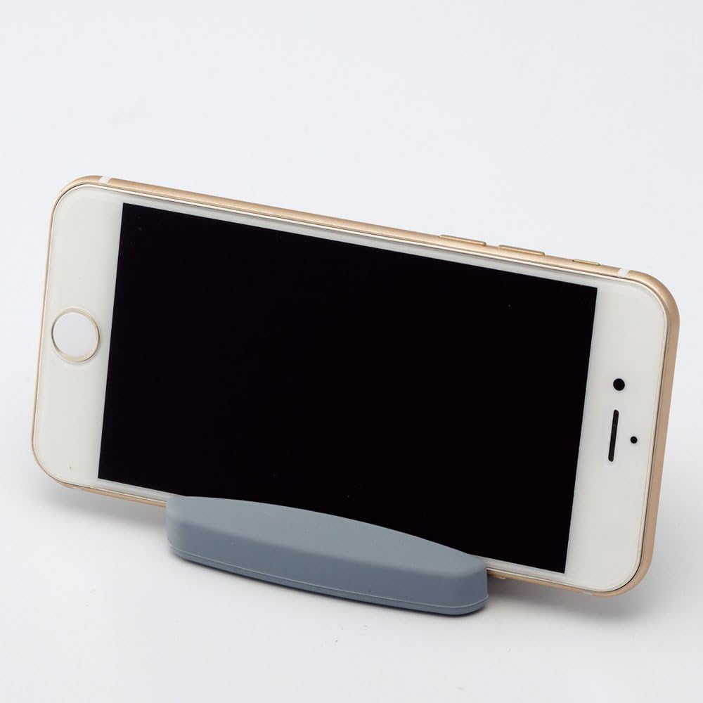 LIHIT LAB PuniLabo Cell Phone Stand w/ Earphone Holder, 3.1" ?� 1.2", Panda (A7713-6)