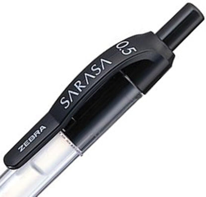 ZEBRA B-JJ3-BL Gel Ballpoint Pen, Sarasa, 0.5, Blue, 10 Pens