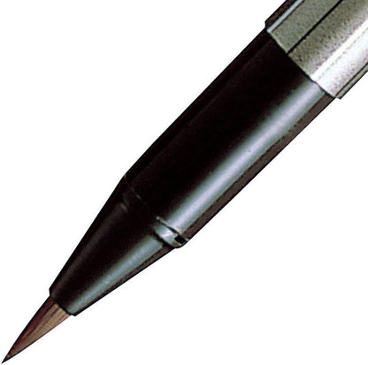 ZEBRA B-FD-501 Brush Pen, Thick, Fine, Dual-Use, 10 Pens