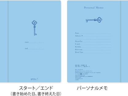 DESIGNPHIL Midori 12860006 Diary, 10-Year Consecutive Door