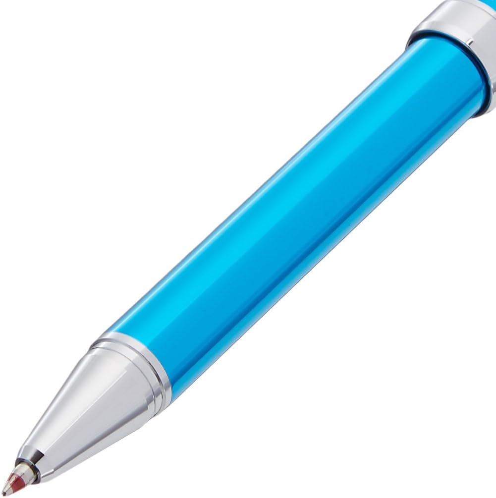 PILOT 2 +1 EVOLT 2 Color 0.7 mm Ballpoint Multi Pen 0.5 mm Mechanical Pencil, Light Blue Body
