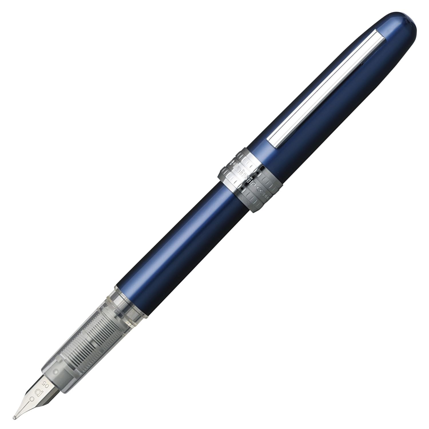PLATINUM Fountain Pen, Plaisir Medium Nib, Blue (PGB-1000-#56-M), main image