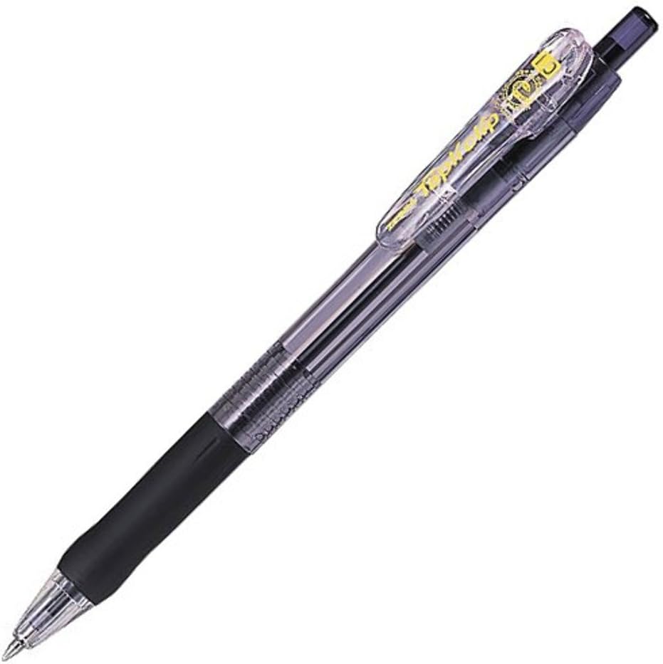 ZEBRA Permanent Ball Point Pen Tapri Clip 1.0 Black 10 pcs B-BNB5-BK