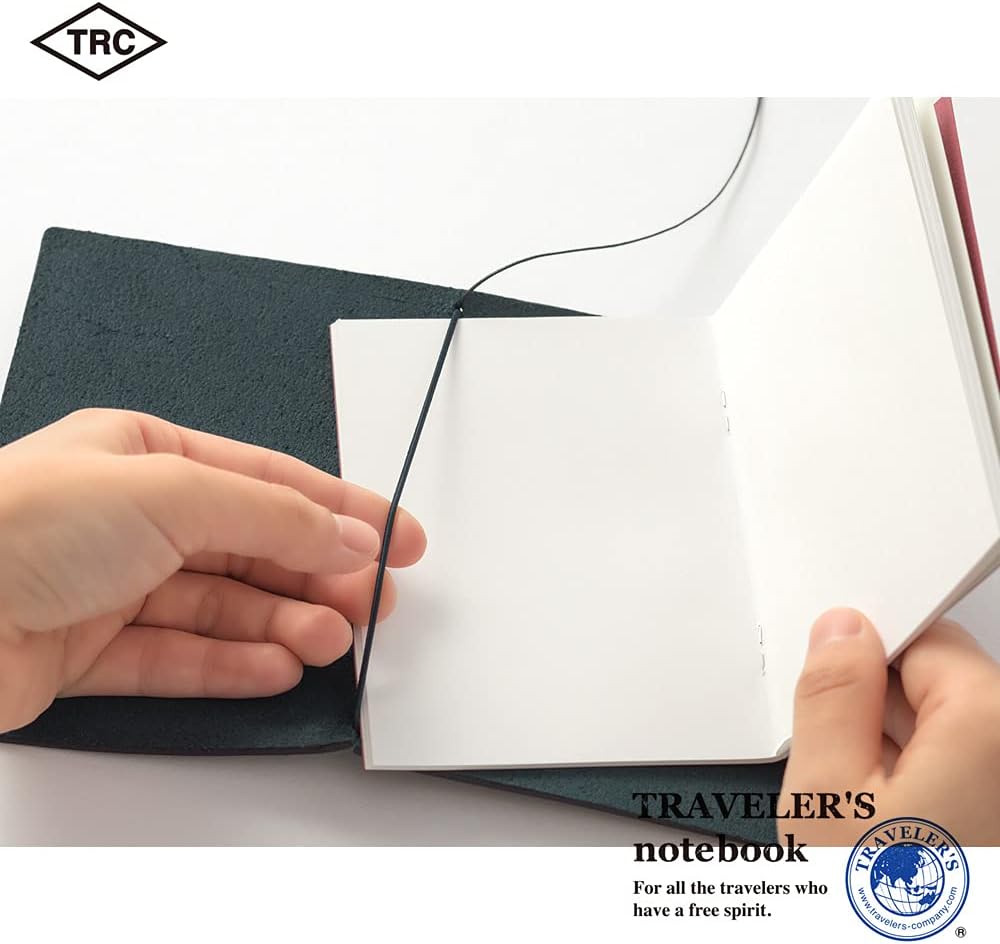 DESIGNPHIL Traveler's Notebook, Passport Size, Limited Edition, Card Included, Blue 91209661