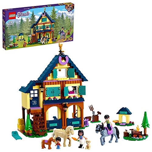 LEGOå¨ Friends Forest Horseback Riding Center 41683 Building Kit; Horse Riding