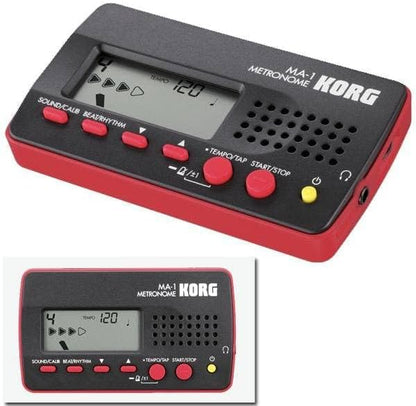 Korg MA1RD Visual Beat Counting Metronome - Red