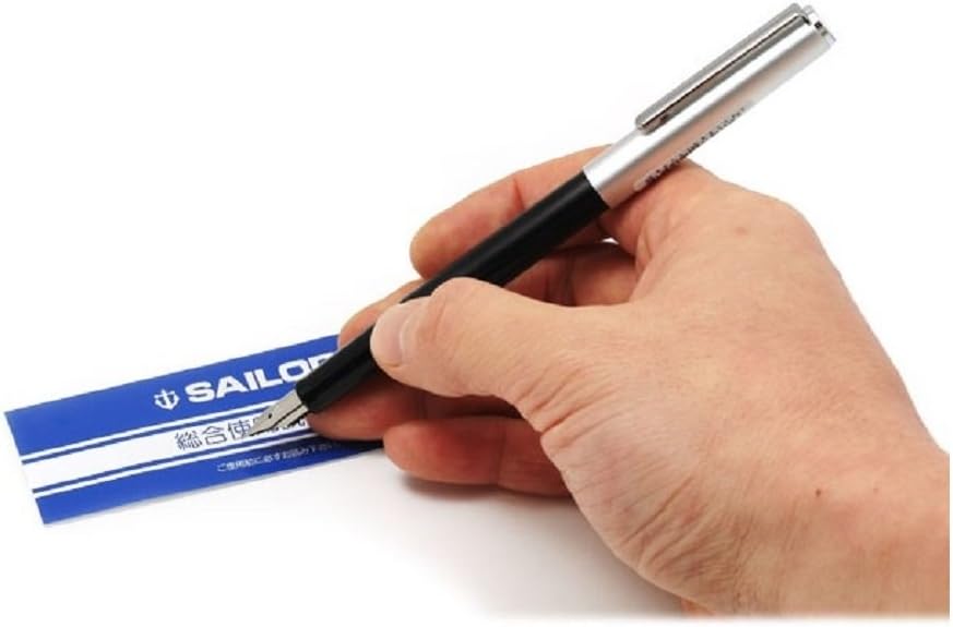 Sailor HighAce Neo Beginners Fountain Pen, Steel Nib, Fine, Red Body (11-0116-230), detail image