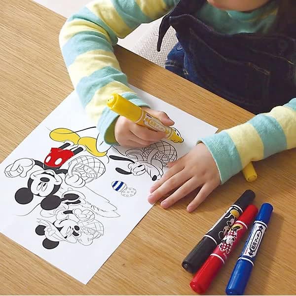 ZEBRA Water Pen Paper Macky Extra fine Disney 8 Colors WYTS 18-8C