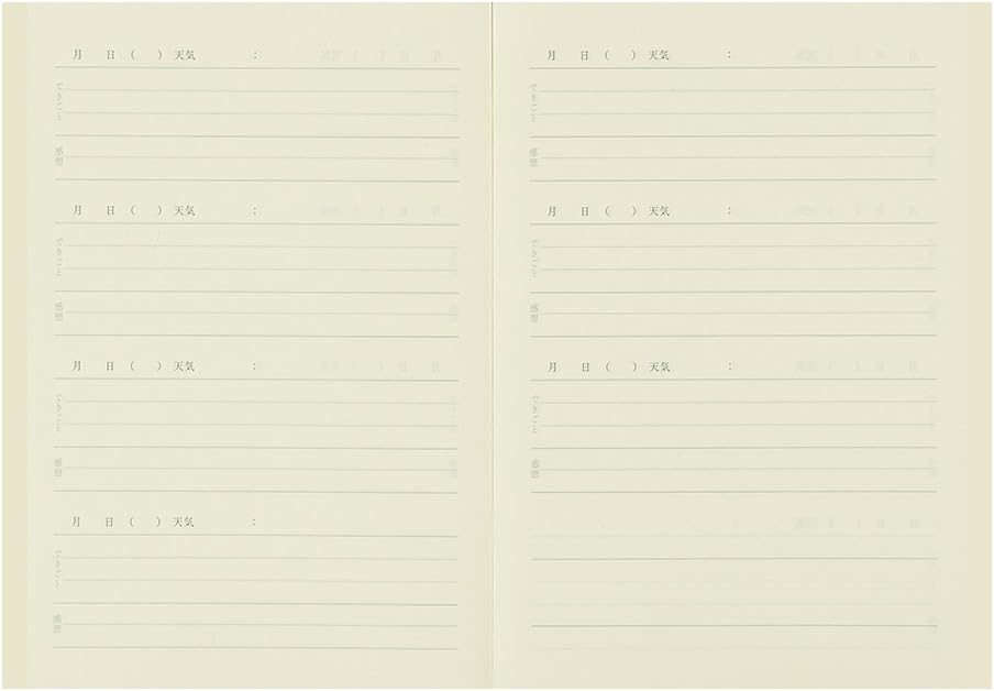 DESIGNPHIL Midori 12870006 Notebook Diary, Night A, Owl
