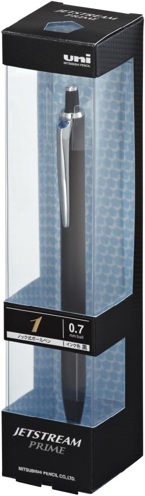 Mitsubishi Pencil SXN220007.24 Jetstream Prime Oil-Based Ballpoint Pen, 0.7, Black