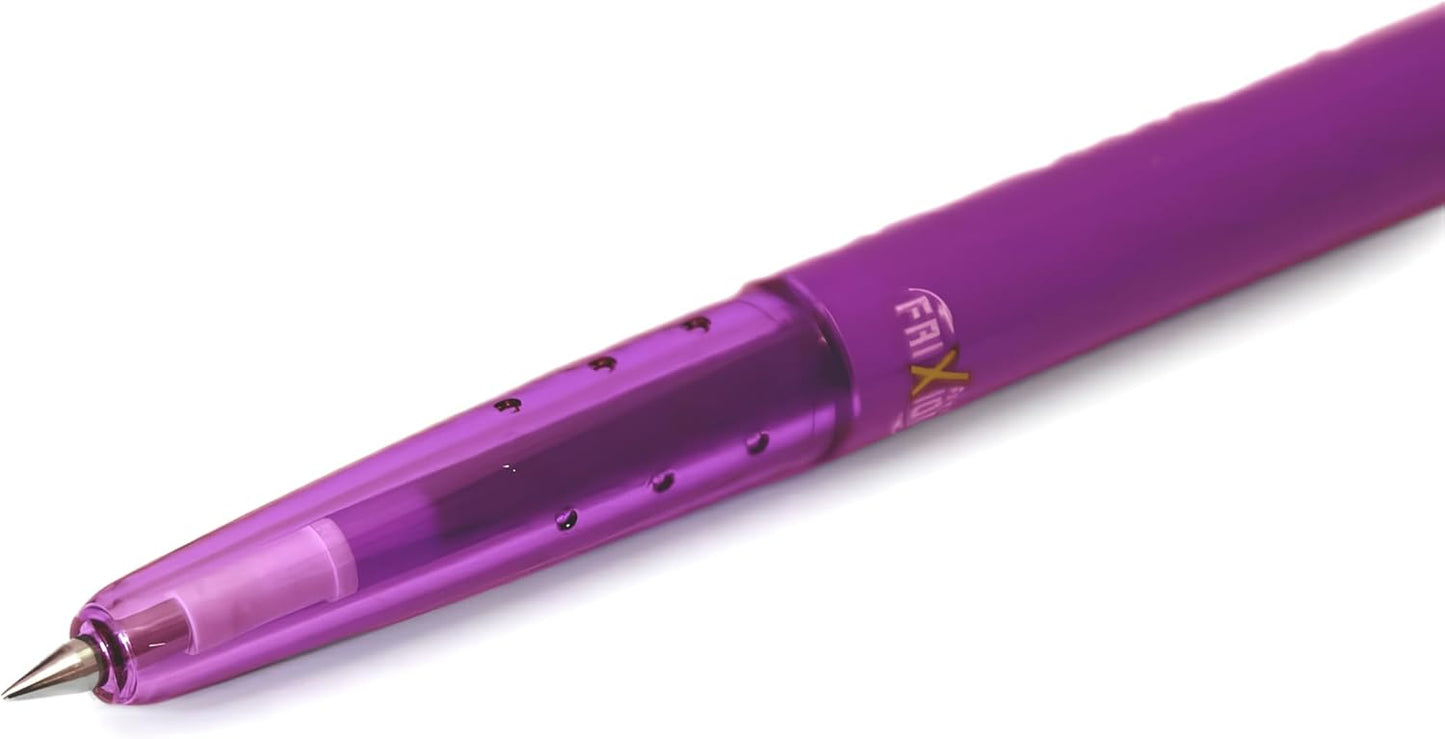 PILOT Frixion Ball Slim 038 Ballpoint Pen, Purple (LFBS-18UFPU)