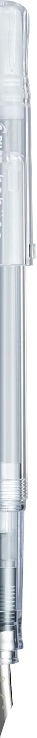 PILOT Kakuno Fountain Pen, Clear Barrel, Fine Nib (10819), detail image