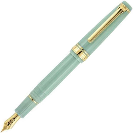 Sailor 11-1227-301 Fountain Pen, Four Seasons Weave, Fairy, Dragon Miyagi Castle, Medium Point, main image