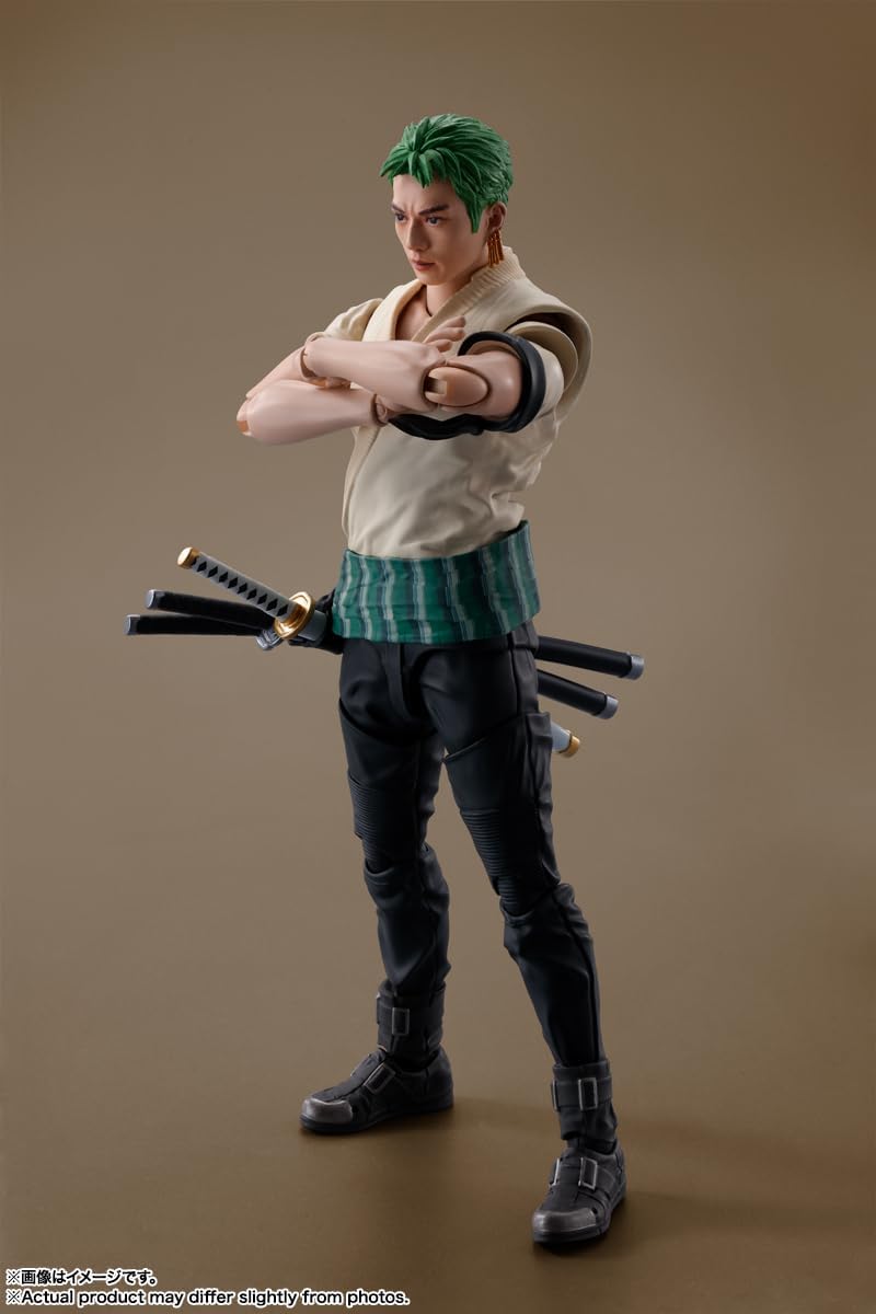 TAMASHII NATIONS - A Netflix Series: One Piece - Roronoa Zoro, Bandai Spirits S.H.Figuarts Action Figure