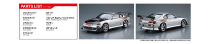 Aoshima Top Secret S15 Silvia ???99 Nissan 1:24 Scale Model Kit