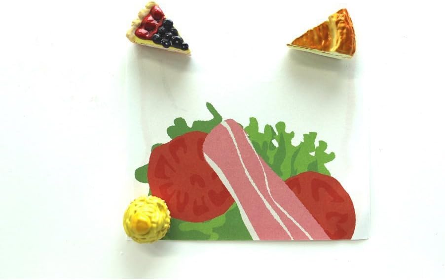 Midori 49868006 Magnetic Mini Cake A, 6 Pieces