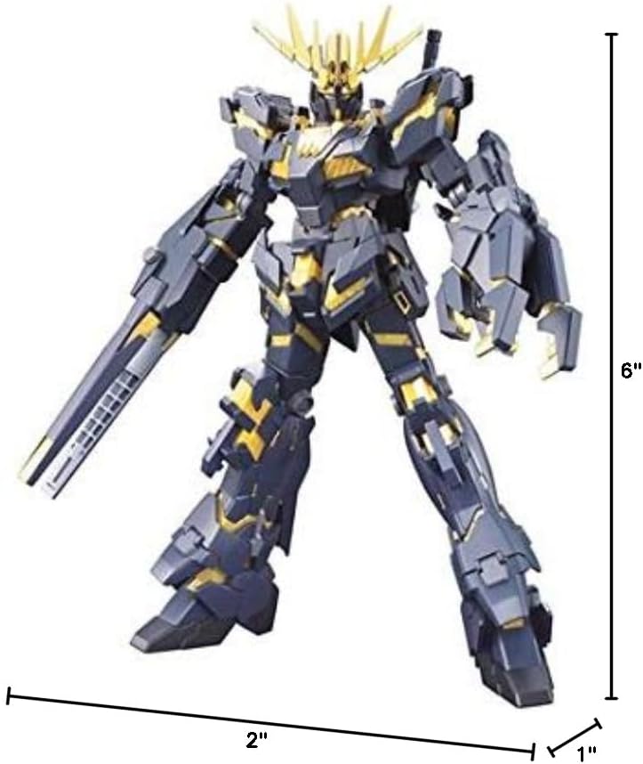 Bandai Hobby 1/144 High Grade Univeral Century #134 Unicorn Gundam 02 Banshee (Destroy Mode) (BAS5057983)