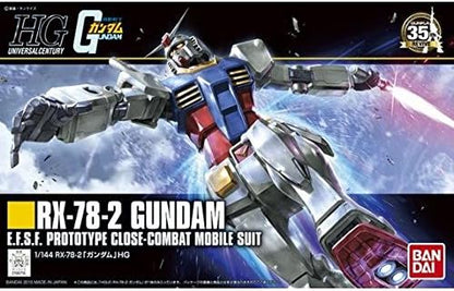 Bandai Hobby HGUC RX-78-2 Gundam Revive Model Kit, 1/144 Scale (BAN196716)