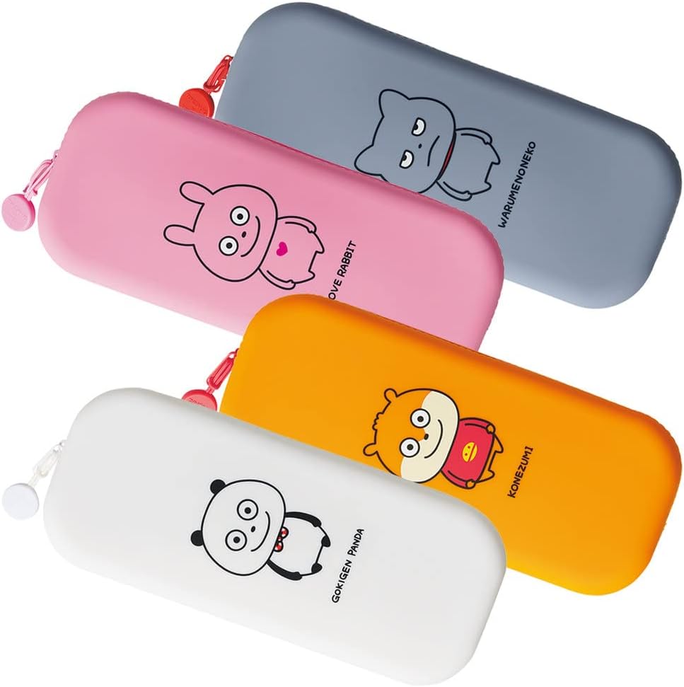 Studio UG x LIHIT LAB. UG7716-104 Zipper Pouch, Worry Cat