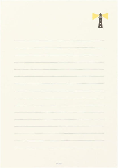 Midori 20465006 Stationery Paper, Blue