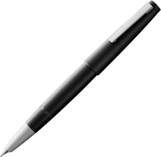 LAMY 2000 Fountain Pen, Black, Extra-Fine Nib (L01-EF)