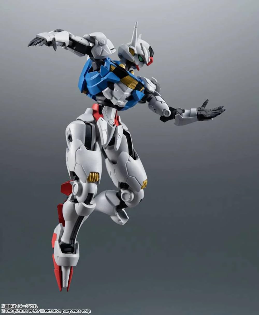 TAMASHII NATIONS - Mobile Suit Gundam: The Witch from Mercury - Gundam Aerial Version A.N.I.M.E., Bandai Spirits The Robot Spirits Collectible