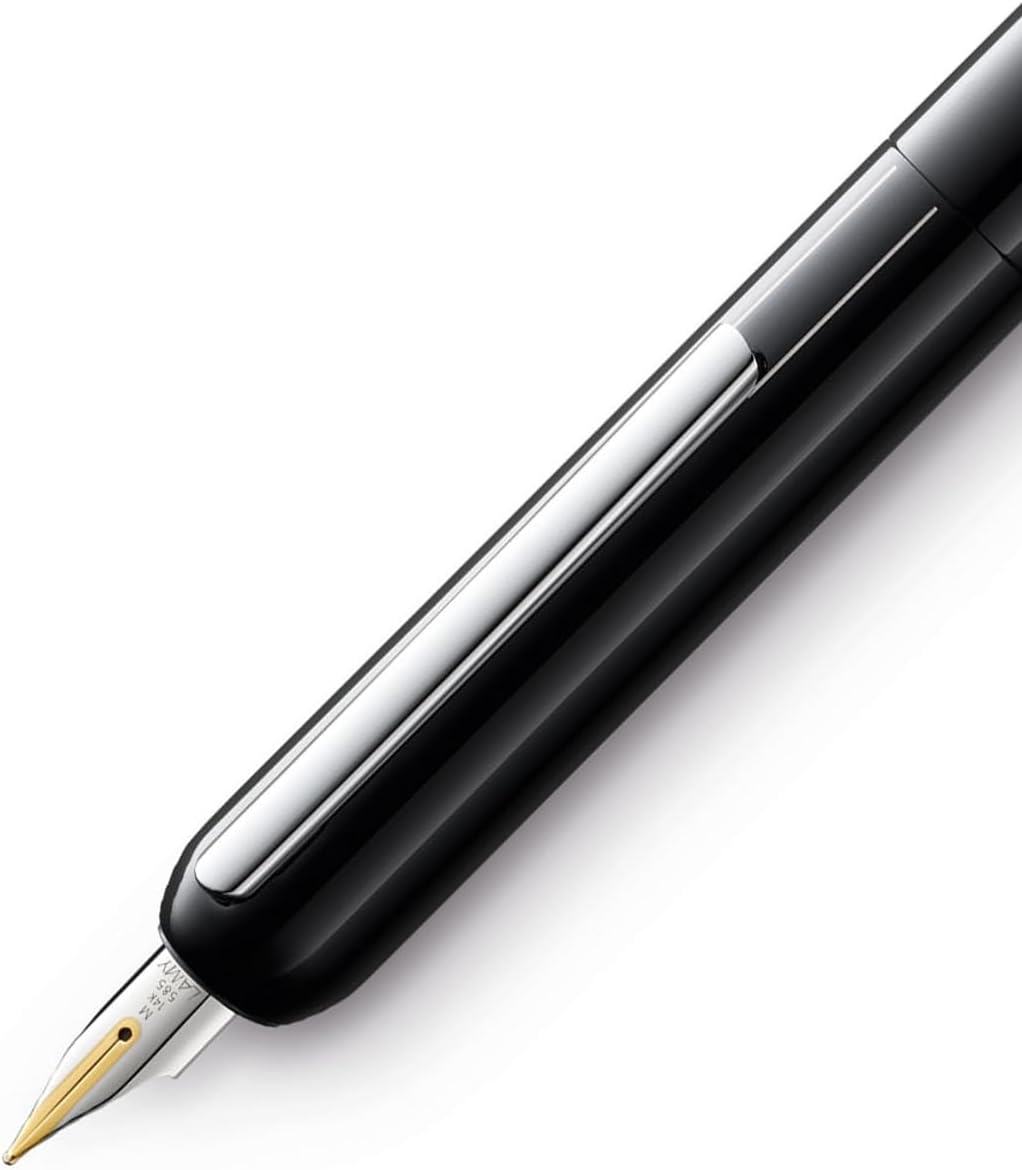 Lamy Fountain pen 074 dialogue 3 pianoblack Pt M E182, detail image