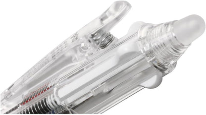 PILOT FriXion Ball 4 Erasable Multi-Color Ballpoint Pen, Transparent Body
