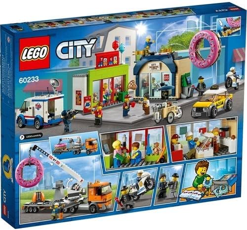 LEGO City 60233 Donut Shop Opening Toy Block Playset