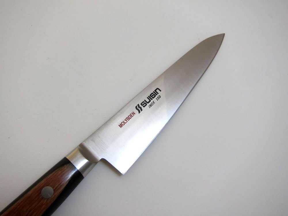 Houcho.com Suisin Inox Western-Style Knife Series, Genuine Sakai-Manufactured, Inox Steel 5.9??� (150mm) Utility Knife