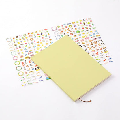 Midori Diary with Sticker Yellow 12891006 – Japan