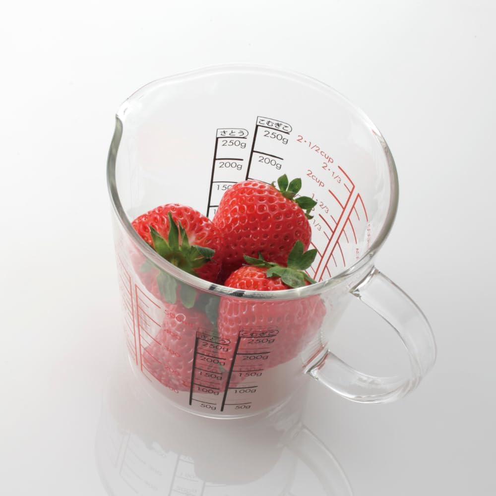 Hario Heatproof Glass Measuring Cup with Handle, 500ml