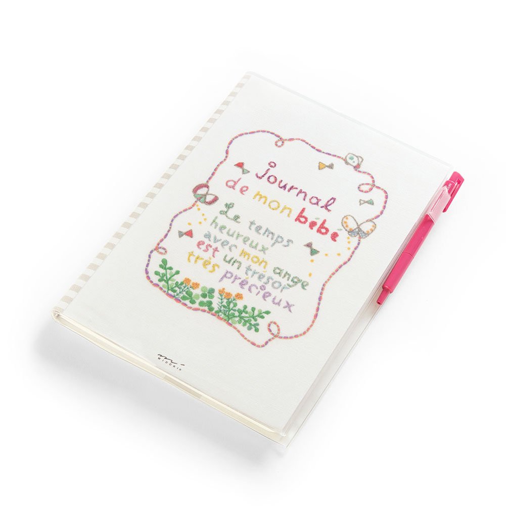 Midori 26209006 Diary HF Diary Childcare Butterfly Pattern B5