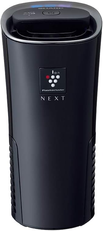 Sharp IG-MX15-B Plasmacluster Ion Generator On-Board Cup Type Maximum Concentration Next (50,000) Pollen Virus Deodorant Black