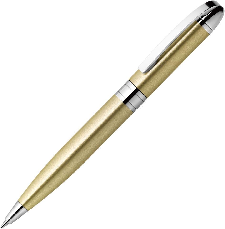 ZEBRA Oil Based Ink Ballpoint Pen, Fortia VC, Black Ink, Gold Body - BA93-GO