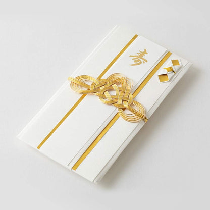Midori 25494006 Congratulatory Bag, Gold Seal 494, Wedding Gift, Foldable, Fine Folding, Gold