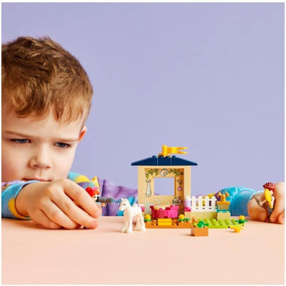 LEGO Friends Pony Caring For 41696 Toy Block Present Doll Pretend Play Animals Animals Girls 4 Years Old