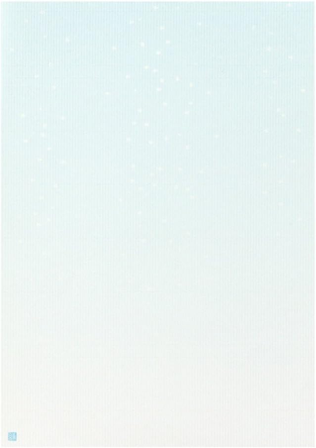Dust pattern of the green stationery volume Japanese paper flower (japan import)