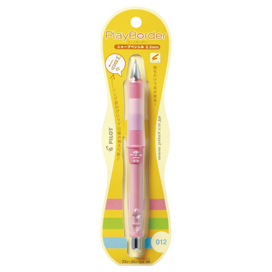 Pilot Mechanical Pencil Dr. Grip CL Play Boader, 0.5mm, Floral Pink (HDGCL-50R-PFP)